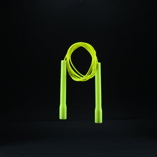 Neon green PVC Freestyle Jump Rope